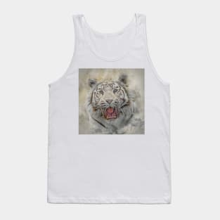 White Tiger Tank Top